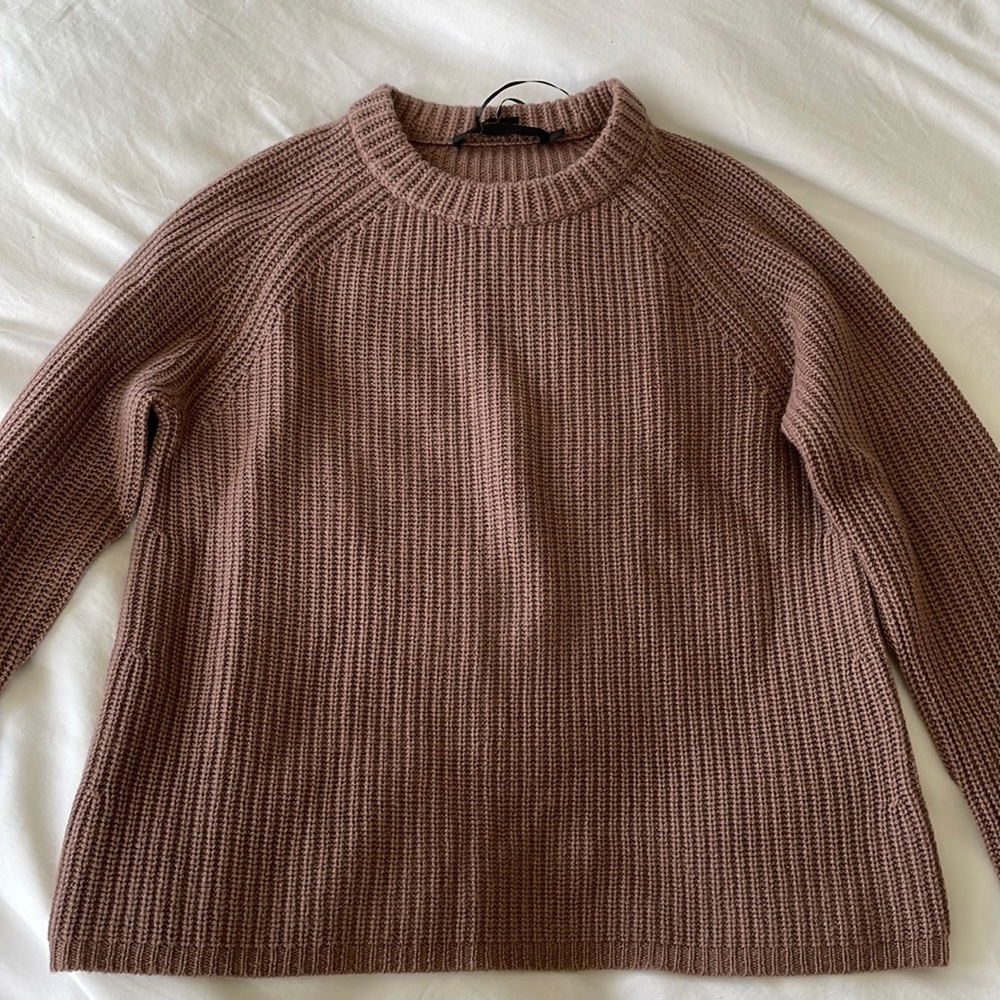 Jenni Kayne Mink Fisherman Sweater